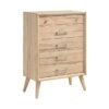 1444 Bedroom Marrin Collection 4pc Set (QB+NS+DR+MR)