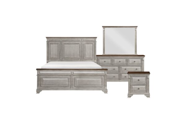 1449 Bedroom Marquette Collection 4pc Set (QB+NS+DR+MR)