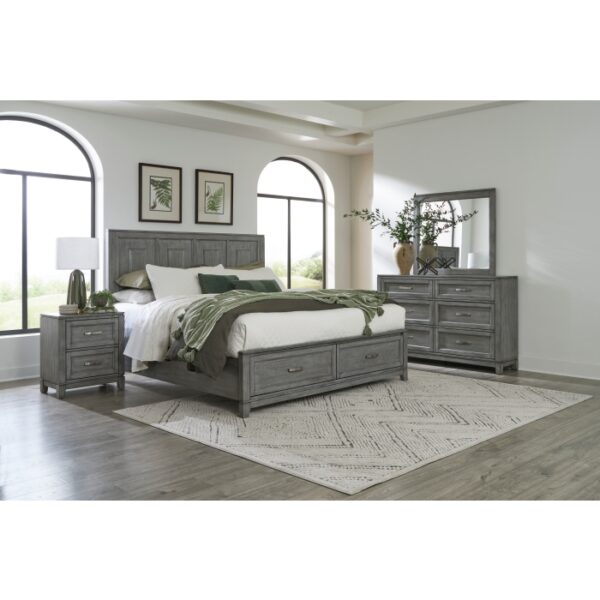 Eastern King Platform Bed wi