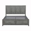 1450 Bedroom Garretson Collection 4pc Set (QB+NS+DR+MR)