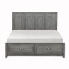 1450 Bedroom Garretson Collection 4pc Set (QB+NS+DR+MR)