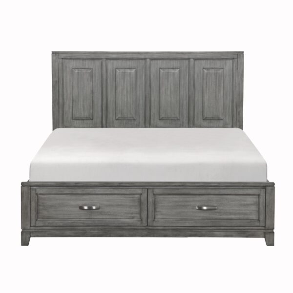 Eastern King Platform Bed wi