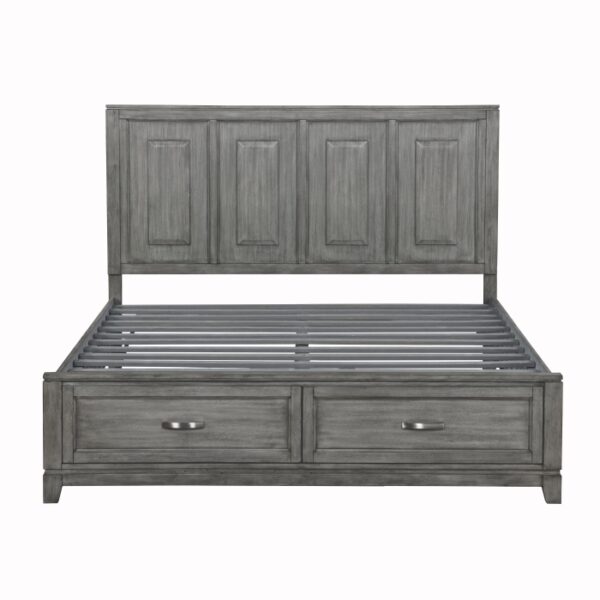 Eastern King Platform Bed wi