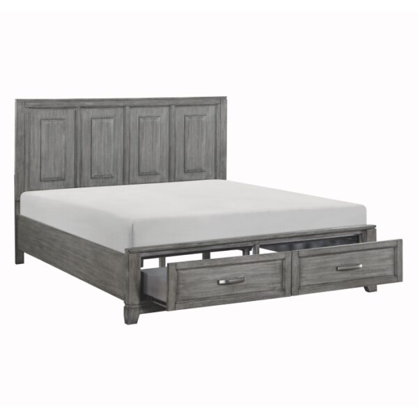 Eastern King Platform Bed wi