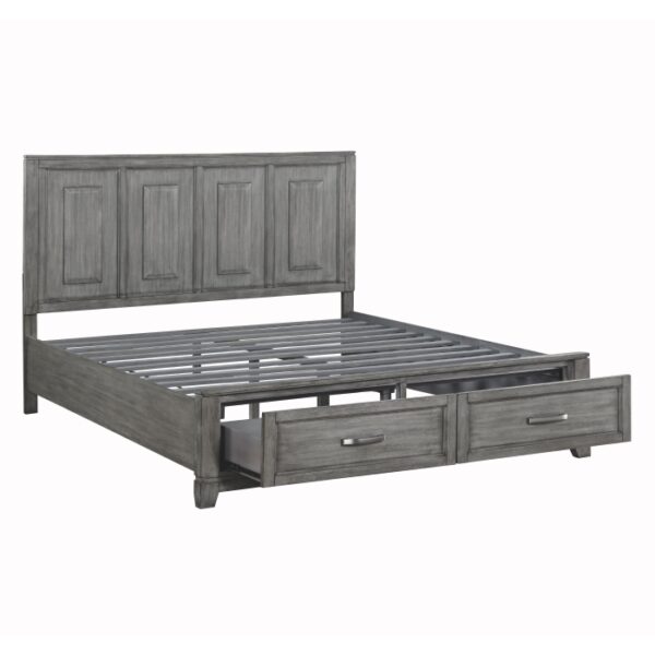 Eastern King Platform Bed wi
