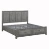 Eastern King Platform Bed wi