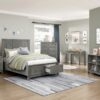 1450 Bedroom Garretson Collection 4pc Set (QB+NS+DR+MR)