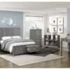 1450 Bedroom Garretson Collection 4pc Set (QB+NS+DR+MR)
