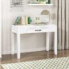 1450WH Bedroom Garretson Collection 4pc Set (QB+NS+DR+MR)