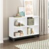 1450WH Bedroom Garretson Collection 4pc Set (QB+NS+DR+MR)