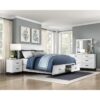Eastern King Platform Bed wi