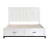 Eastern King Platform Bed wi