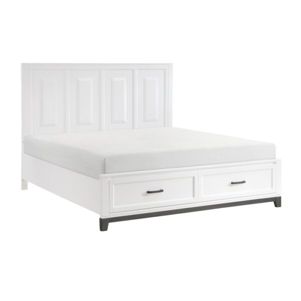 Eastern King Platform Bed wi