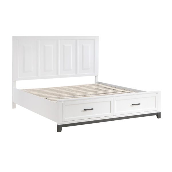 Eastern King Platform Bed wi