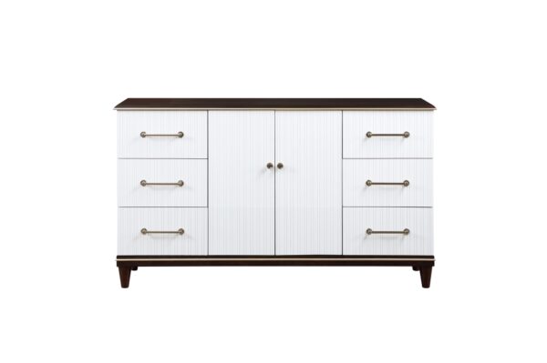 1451 Bedroom Niles Collection 4pc Set (QB+NS+DR+MR)