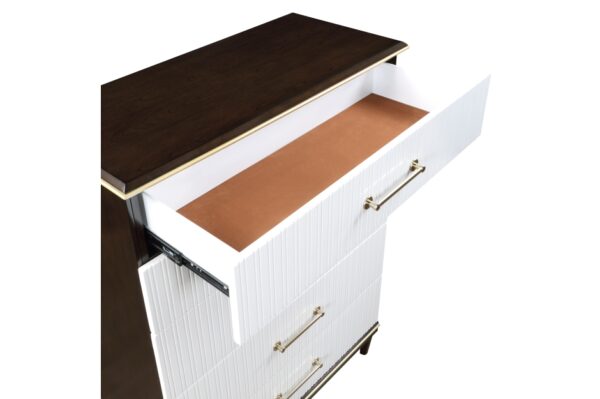 1451 Bedroom Niles Collection 4pc Set (QB+NS+DR+MR)