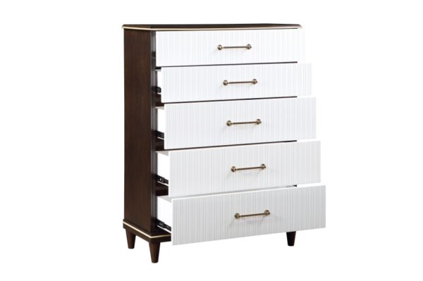 1451 Bedroom Niles Collection 4pc Set (QB+NS+DR+MR)