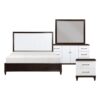 1451 Bedroom Niles Collection 4pc Set (QB+NS+DR+MR)
