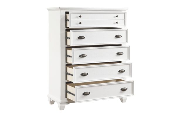 1454 Bedroom Mackinac Collection 4pc Set (QB+NS+DR+MR)