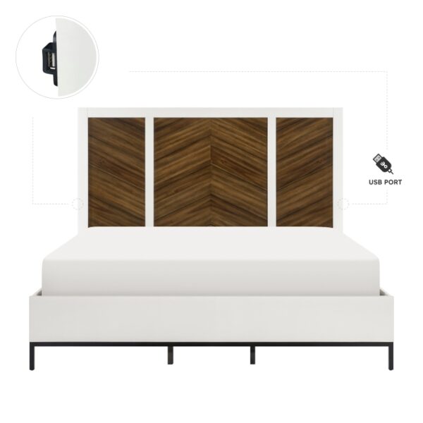 HE-1456-1  Queen Bed