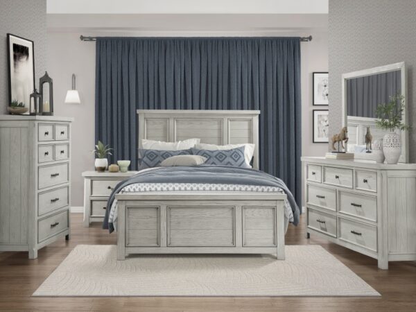 1458 Bedroom Providence Collection 4pc Set (QB+NS+DR+MR)