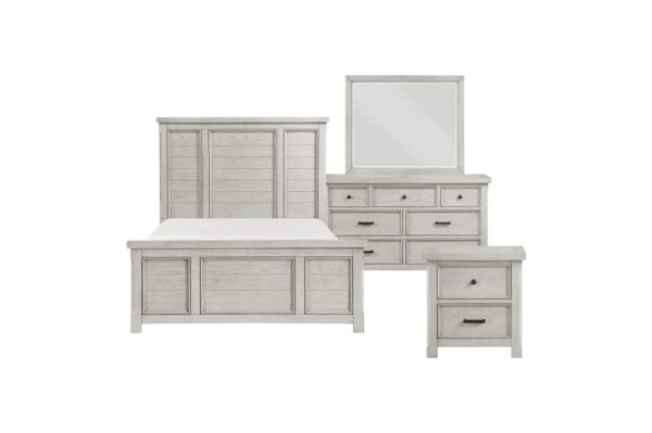 1458 Bedroom Providence Collection 4pc Set (QB+NS+DR+MR)