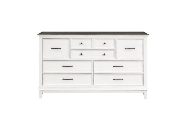1463 Bedroom Chesterton Collection 4pc Set (QB+NS+DR+MR)