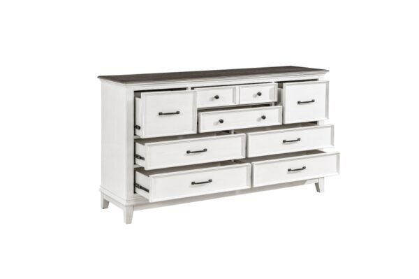 1463 Bedroom Chesterton Collection 4pc Set (QB+NS+DR+MR)