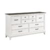 1463 Bedroom Chesterton Collection 4pc Set (QB+NS+DR+MR)