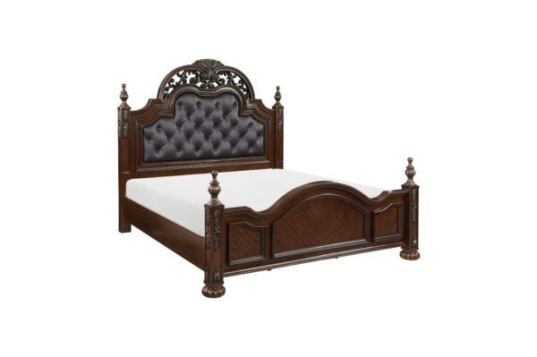1468 Bedroom Adelina Collection 4pc Set (QB+NS+DR+MR)
