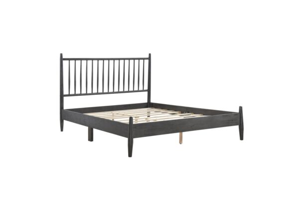 1490GY Bedroom Brickell Collection Queen Platform Bed