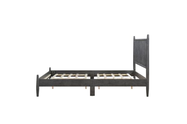 1490GY Bedroom Brickell Collection Queen Platform Bed