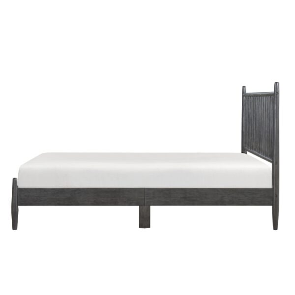 HE-1490GY-1  Queen Platform Bed