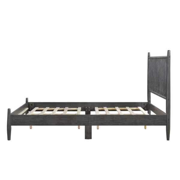 HE-1490GY-1  Queen Platform Bed