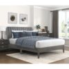 HE-1492GY-1  Queen Platform Bed