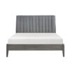 HE-1492GY-1  Queen Platform Bed