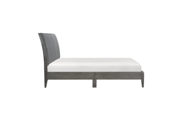 1492GY Bedroom Dade Collection Queen Platform Bed