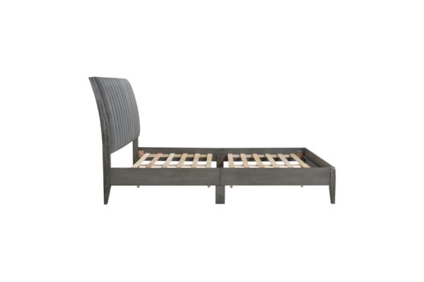1492GY Bedroom Dade Collection Queen Platform Bed