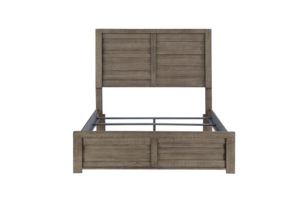 1498GY Bedroom Longview Collection 4pc Set (QB+NS+DR+MR)