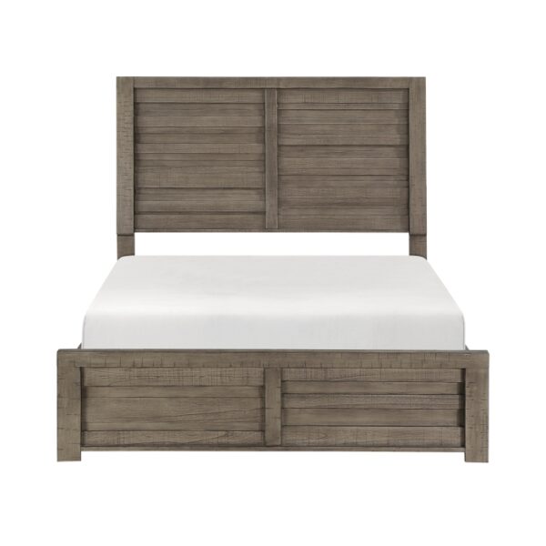HE-1498GY-1  Queen Bed
