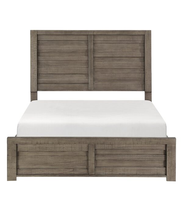 HE-1498GY-1  Queen Bed