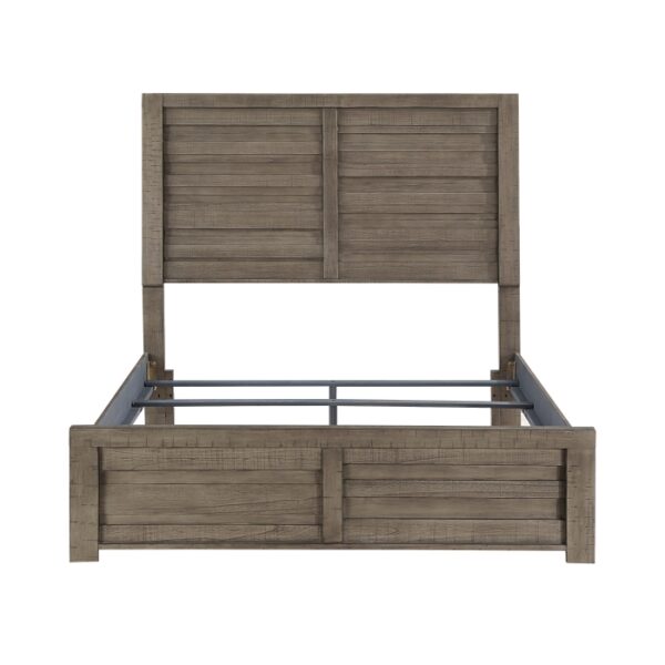 HE-1498GY-1  Queen Bed