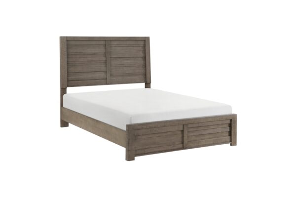 1498GY Bedroom Longview Collection 4pc Set (QB+NS+DR+MR)