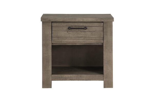 1498GY Bedroom Longview Collection 4pc Set (QB+NS+DR+MR)