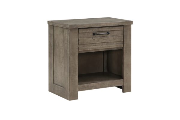 1498GY Bedroom Longview Collection 4pc Set (QB+NS+DR+MR)