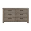 1498GY Bedroom Longview Collection 4pc Set (QB+NS+DR+MR)