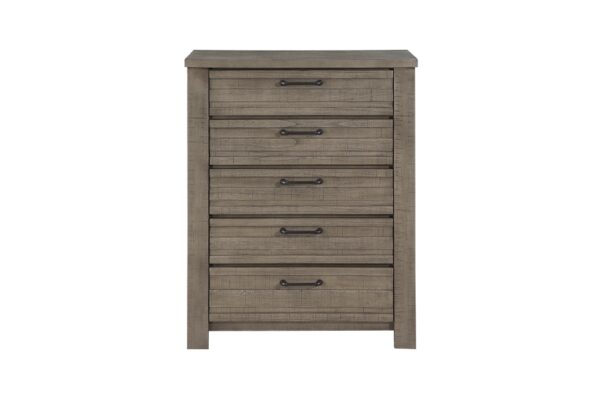 1498GY Bedroom Longview Collection 4pc Set (QB+NS+DR+MR)