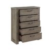 1498GY Bedroom Longview Collection 4pc Set (QB+NS+DR+MR)