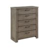 1498GY Bedroom Longview Collection 4pc Set (QB+NS+DR+MR)