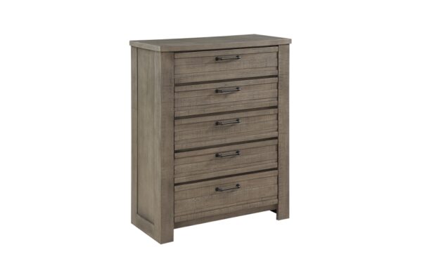 1498GY Bedroom Longview Collection 4pc Set (QB+NS+DR+MR)